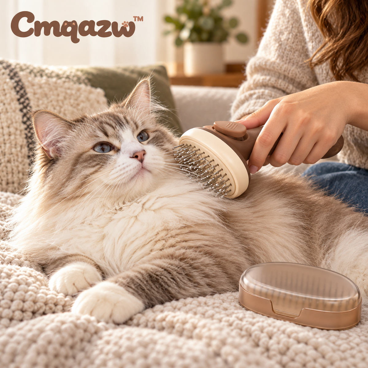 Cmqazw™ SweepEase Cat Grooming Brush