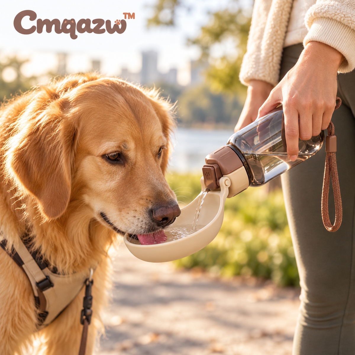 Cmqazw™ FlowArc Dog Water Flask