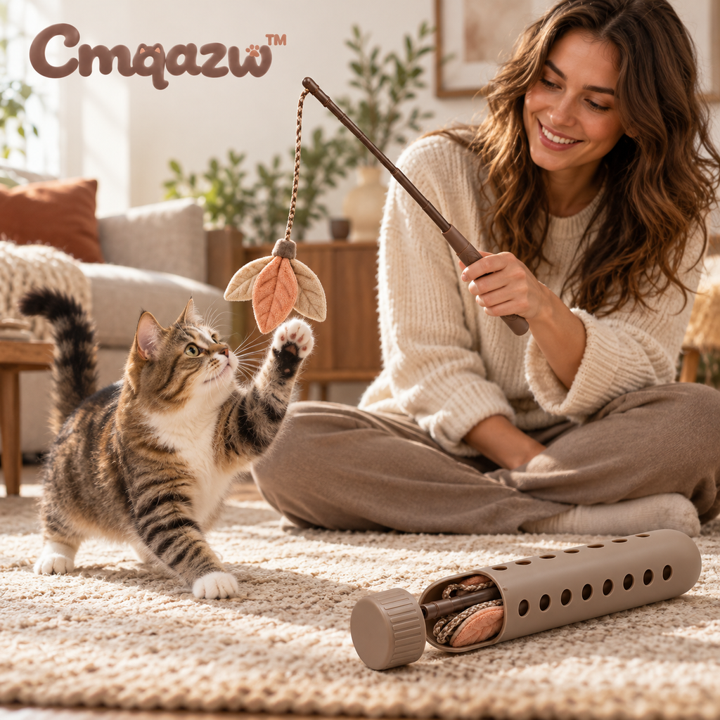 Cmqazw™ TwirlNest Teaser Wand