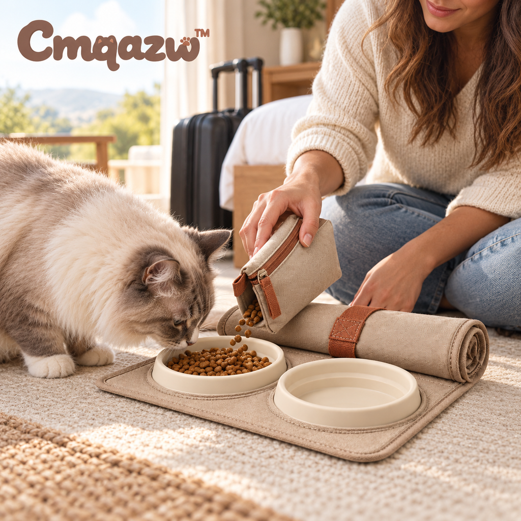 Cmqazw™ RollAway Cat Meal Kit