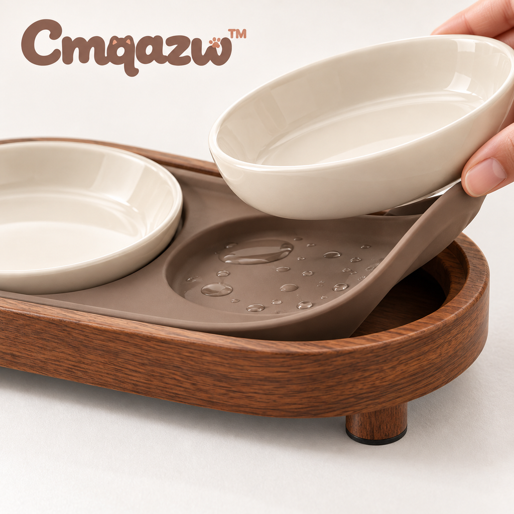 Cmqazw™ SoftRim Cat Dining Tray